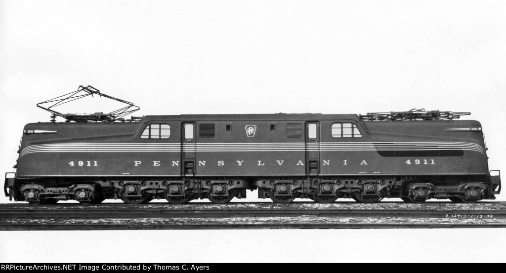 PRR 4911, GG-1, 1942